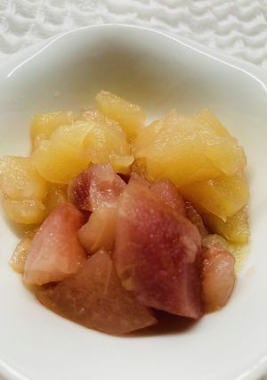 失敗したくない日の３種の早炊煮りんご-レシピのメイン写真