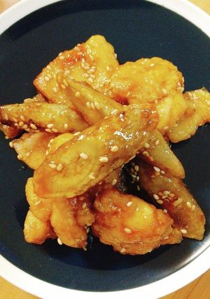 鶏ももとごぼうの甘辛-レシピのメイン写真