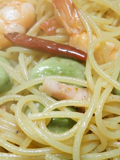 そら豆とえびのパスタ-レシピのメイン写真