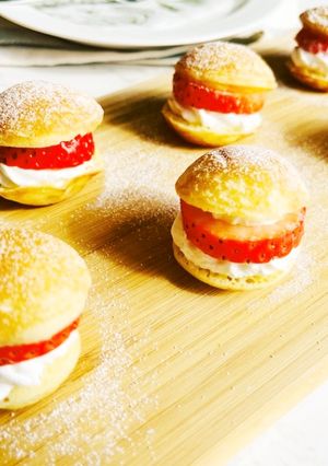 スウィーツ？！ミニパンケーキバーガー-レシピのメイン写真