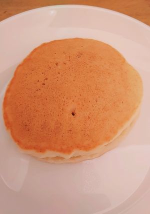 材料2つ！リンゴジュースホットケーキ☆-レシピのメイン写真