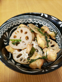 ひざ軟骨とレンコンの大葉炒め★-レシピのメイン写真
