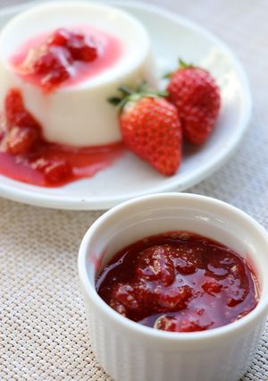 レンジで作るイチゴのソース【ＪＡはだの】-レシピのメイン写真