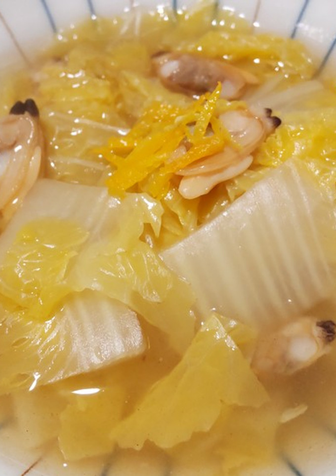 あさりと白菜の炊いたん-レシピのメイン写真
