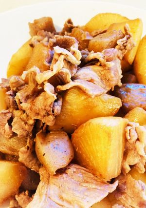醤油と砂糖だけ☆こっくり旨い豚バラ大根-レシピのメイン写真