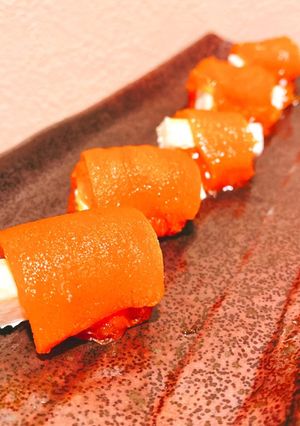 あんぽ柿クリームチーズ 濃厚干し柿チーズ-レシピのメイン写真