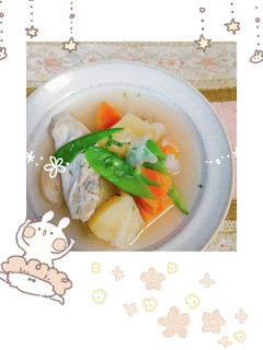 自家製チキンブイヨン&出涸らしポトフ-レシピのメイン写真