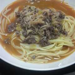 かんたん担々パスタ-レシピのメイン写真