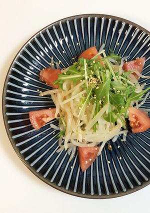 ヘルシーおかず☆もやしナムルのサラダ-レシピのメイン写真