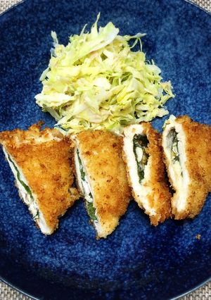 ささみの梅しそチーズフライ-レシピのメイン写真