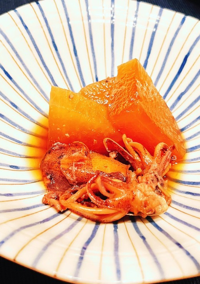 大根とヒイカの煮物-レシピのメイン写真