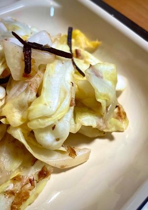 簡単5分☆キャベツの塩昆布おかか和え-レシピのメイン写真