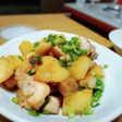 鶏ももとじゃがいものうまうまゆず胡椒炒め