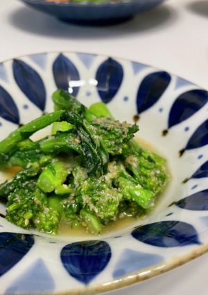 菜の花♡酢みそあえ-レシピのメイン写真
