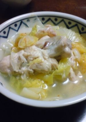 鶏鍋-レシピのメイン写真
