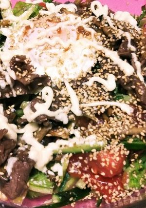 ボウルで食べようサラダめし-レシピのメイン写真