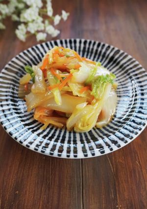 箸が止まらない！！簡単白菜のナムル-レシピのメイン写真