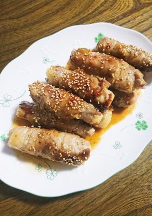 長芋海苔チーズのコラボが美味しい肉巻き-レシピのメイン写真