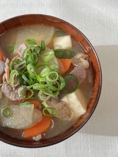 愛情たっぷり♪簡単具たくさん豚汁-レシピのメイン写真