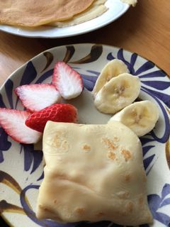 豆乳と強力粉で♪もっちもちクレープ♡-レシピのメイン写真
