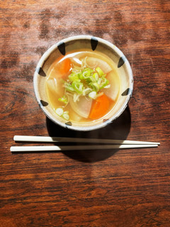 根菜味噌汁③-レシピのメイン写真