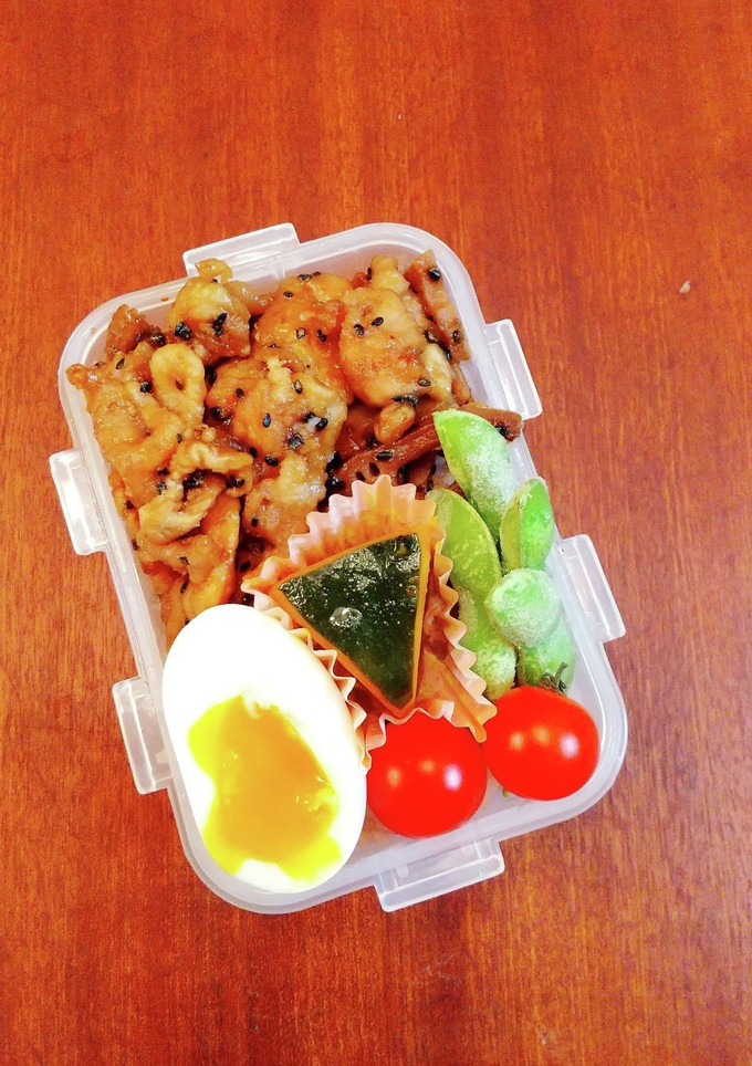 お弁当　れんこんと豚肉の炒めもの-レシピのメイン写真