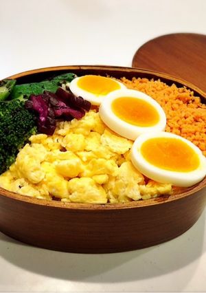 のっけ弁当2022.02.25卵そぼろ-レシピのメイン写真