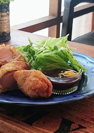 魚ニソの肉巻きフライ-レシピのメイン写真
