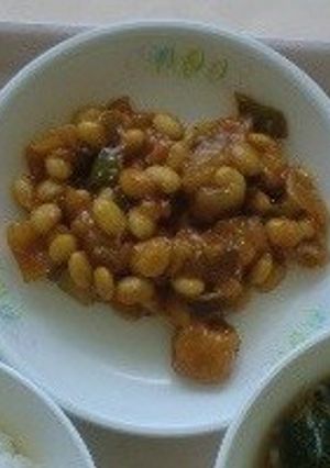 魚（たら）と大豆のチリソース煮-レシピのメイン写真