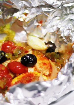 タラの包み焼き〜ギリシャ風〜-レシピのメイン写真