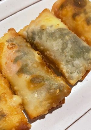 一口春巻き（ハムチーズと大葉入り）-レシピのメイン写真