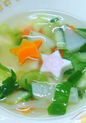 【保育園給食】コンソメスープ-レシピのメイン写真