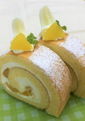 みかんロール-レシピのメイン写真