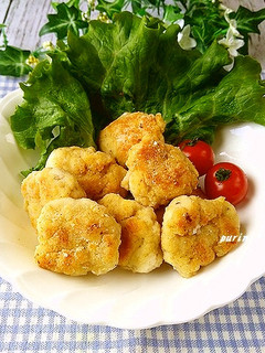 厚揚げと豚肉のポークナゲット-レシピのメイン写真