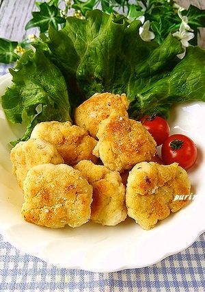 厚揚げと豚肉のポークナゲット-レシピのメイン写真