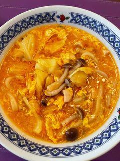 鍋キューブde簡単キムチうどん-レシピのメイン写真