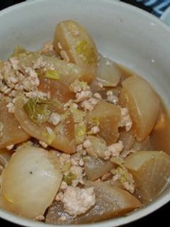 大根と鶏ひき肉の炒め煮-レシピのメイン写真