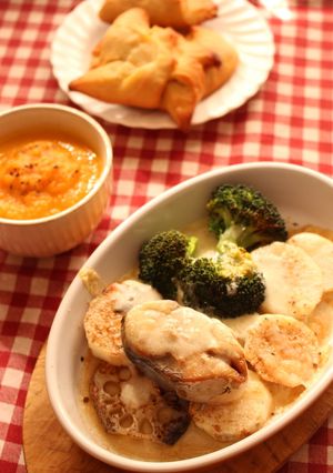 カラダが軽くなる♪野菜のチーズ焼き-レシピのメイン写真