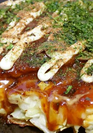 大阪母ちゃんのお好み焼き（豚玉）-レシピのメイン写真