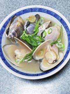 ハマグリの酒蒸し-レシピのメイン写真