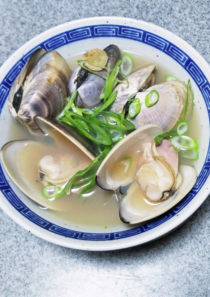 ハマグリの酒蒸し-レシピのメイン写真