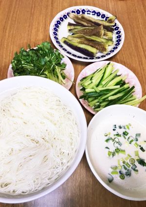 胡麻豆腐と豆乳で斬新ごまダレ素麺-レシピのメイン写真