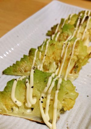 焼きロマネスコ-レシピのメイン写真
