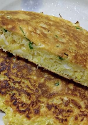お好み焼きをふわふわでカリッと仕上げる法-レシピのメイン写真