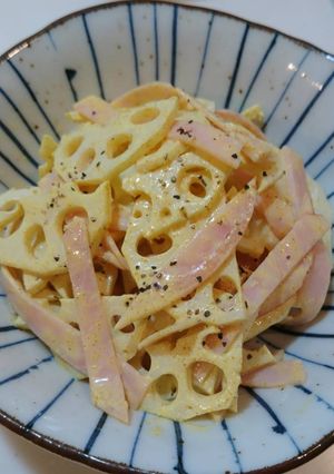 簡単！やみつき！無限れんこんカレー味♪-レシピのメイン写真