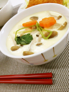 帆立貝の洋風茶碗蒸し-レシピのメイン写真