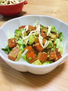 【野菜ソムリエ】アボカドサーモン丼-レシピのメイン写真