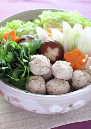 和風鶏団子入り　コラトゥーラ鍋-レシピのメイン写真