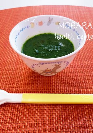 取り分け離乳食〜ほうれん草入り葛湯〜-レシピのメイン写真