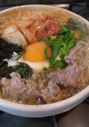 キムチ鍋うどん-レシピのメイン写真